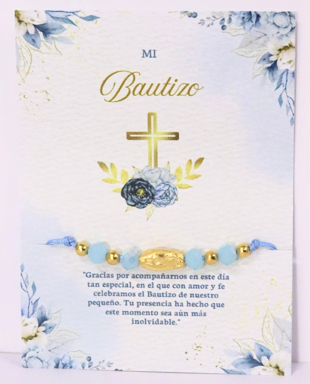 PULSERA DE RECUERDO AZUL V