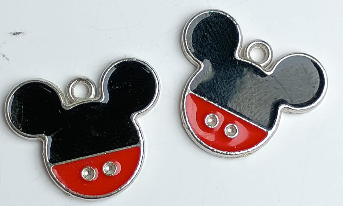 DIJE MICKY MOUSE PLATA