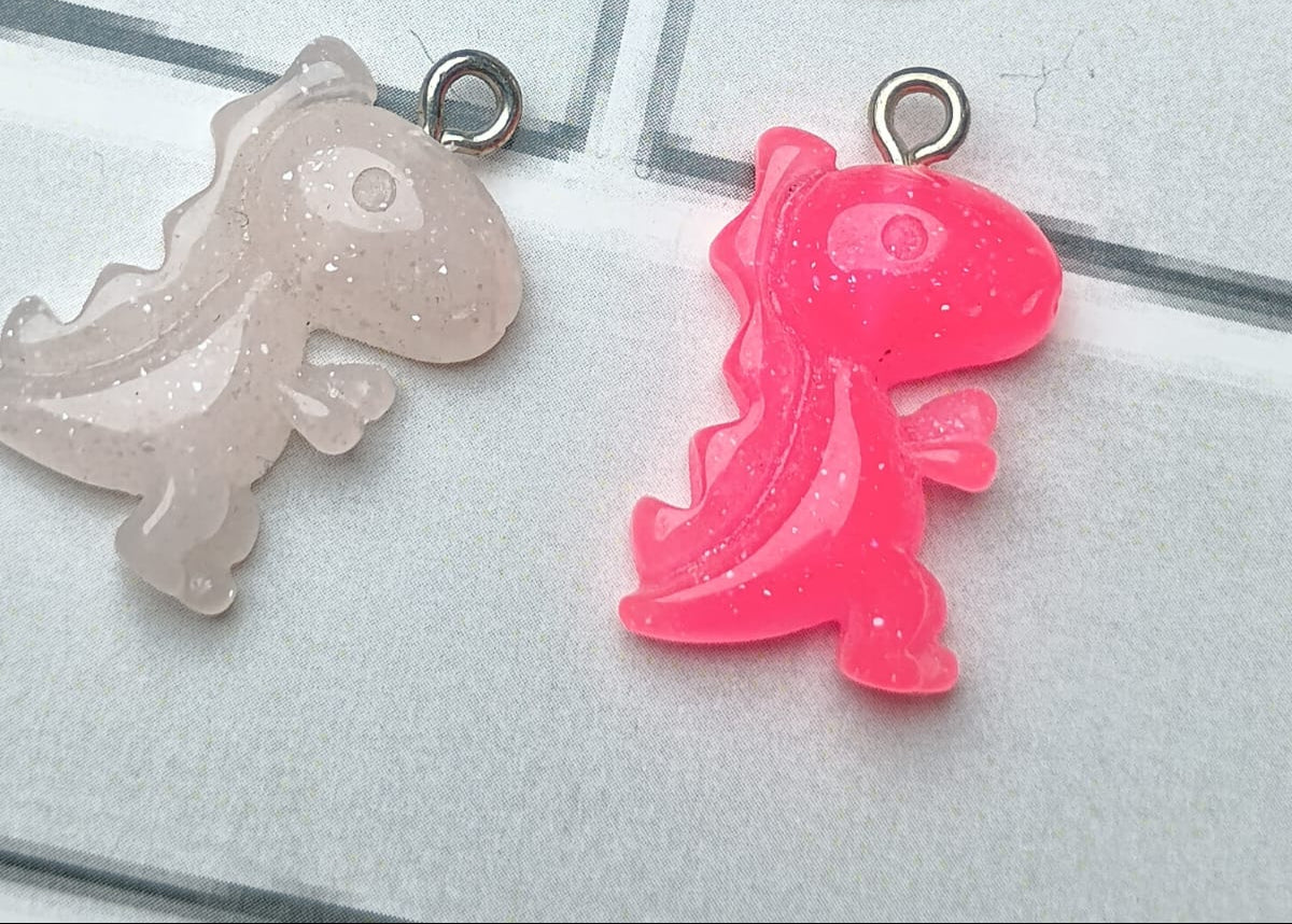 DIJE DINOSAURIO ACRILICO