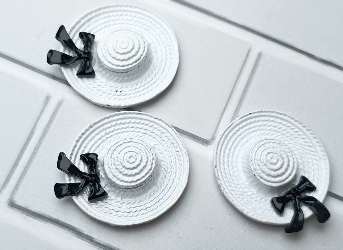 DIJE SOMBRERO BLANCO