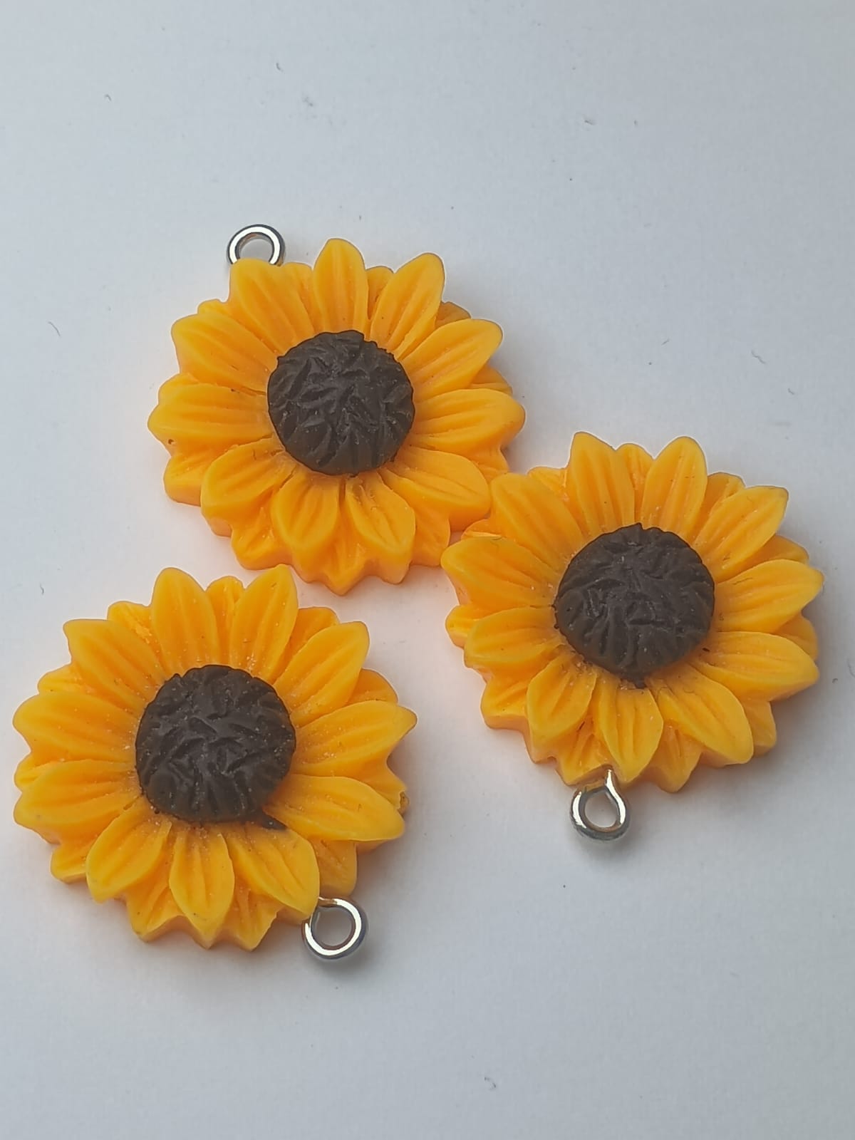 DIJE GIRASOL NARANJA