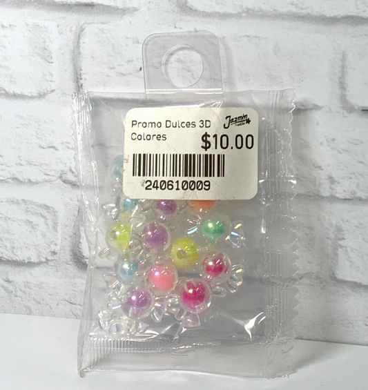 PROMO DULCES 3D COLORES