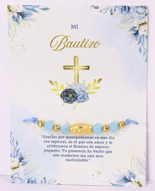 PULSERA DE RECUERDO AZUL V