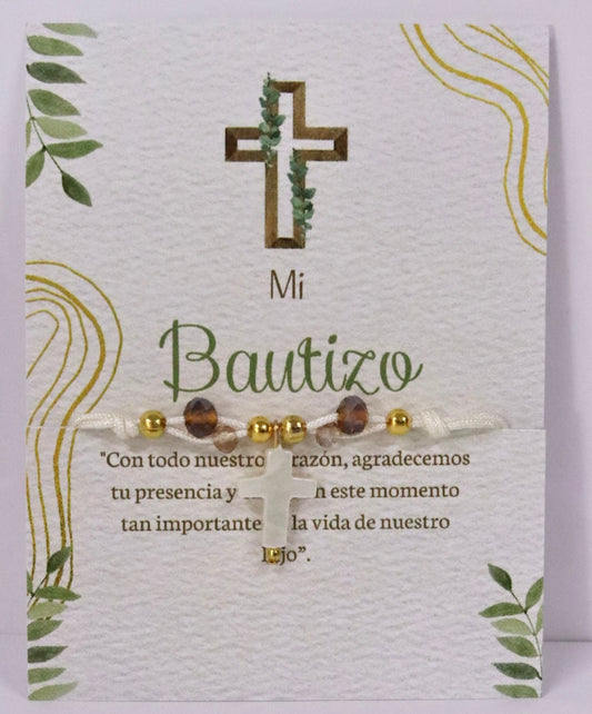 PULSERA DE RECUERDO CAFE