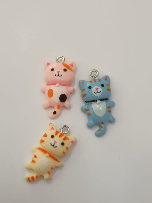 DIJE GATITOS COLORES