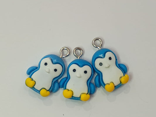 DIJE PINGUINO AZUL