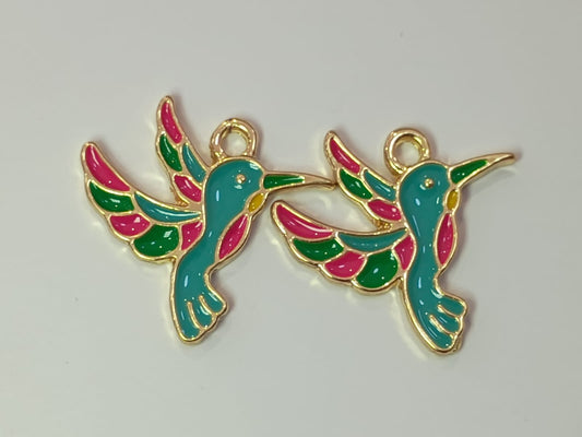 DIJE COLIBRI COLORES