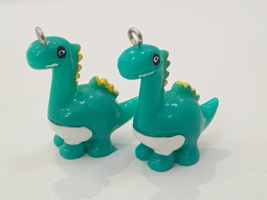 DIJE DINOSAURIO VERDE