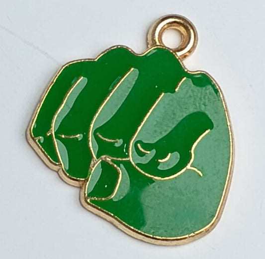DIJE PUÑO HULK