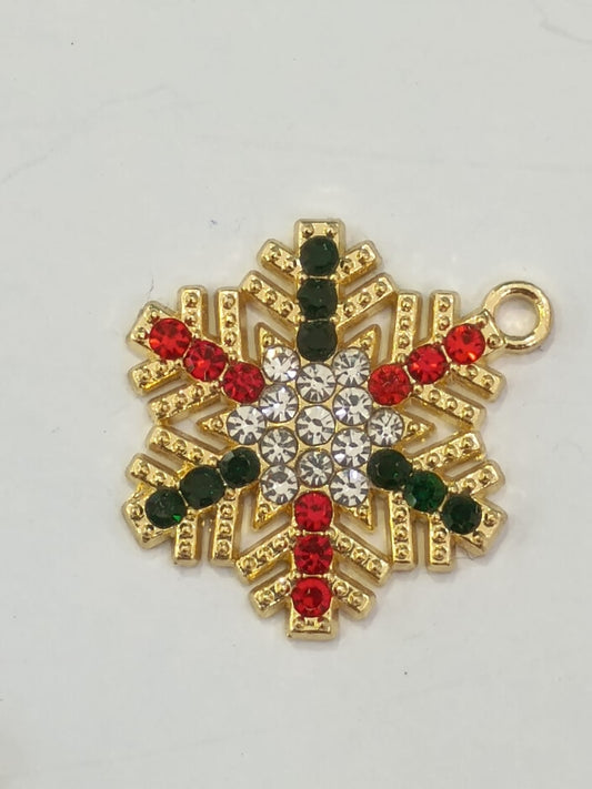 DIJE NOCHE BUENA CRISTALES