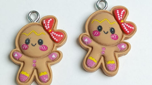 DIJE GALLETITA CON MOÑO