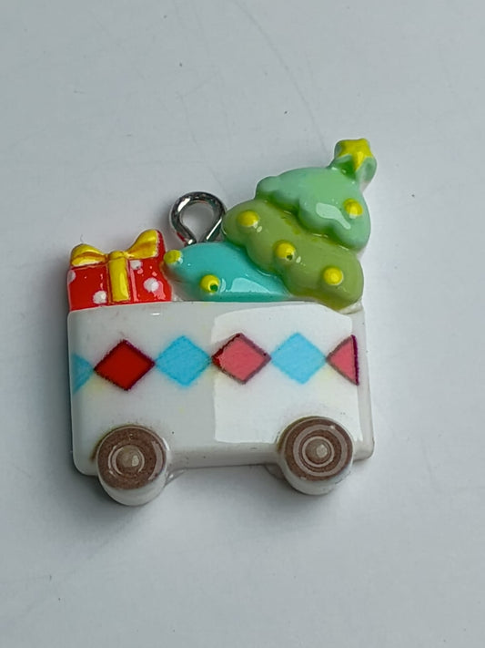 DIJE CARRITO DE NAVIDAD