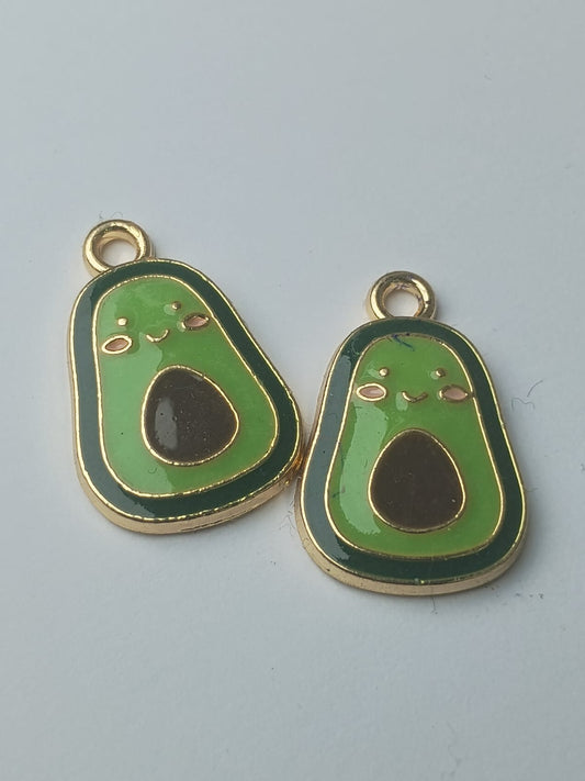 DIJE ESMALTADO AGUACATE