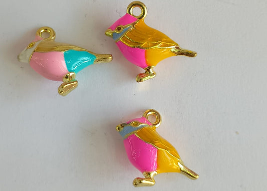 DIJE PAJARITOS COLORES