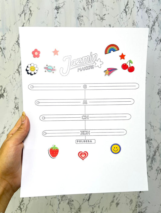 PLANTILLA PARA BISUTERIA